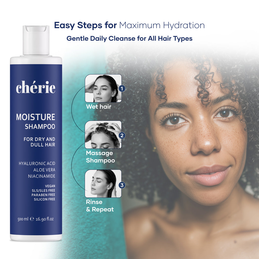 Moisture Shampoo For Dry and Dull Hair