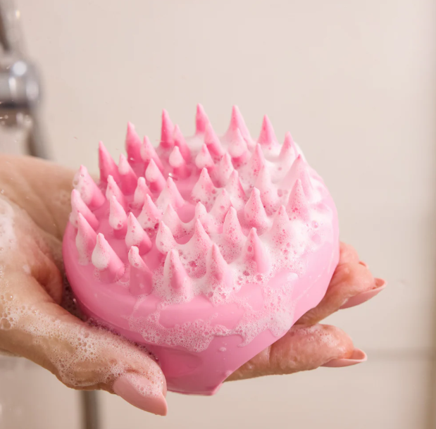 Wheat Straw Scalp Massage + Shampoo Brush