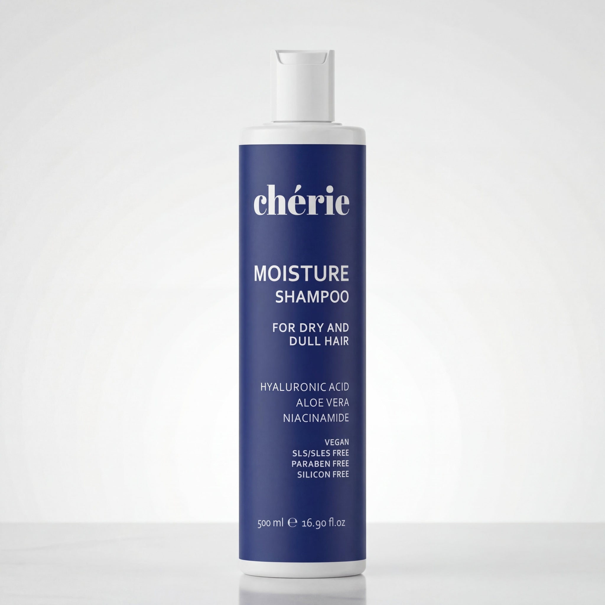 Chérie sulfate-free hydrating shampoo for dry hair 500ml bottle