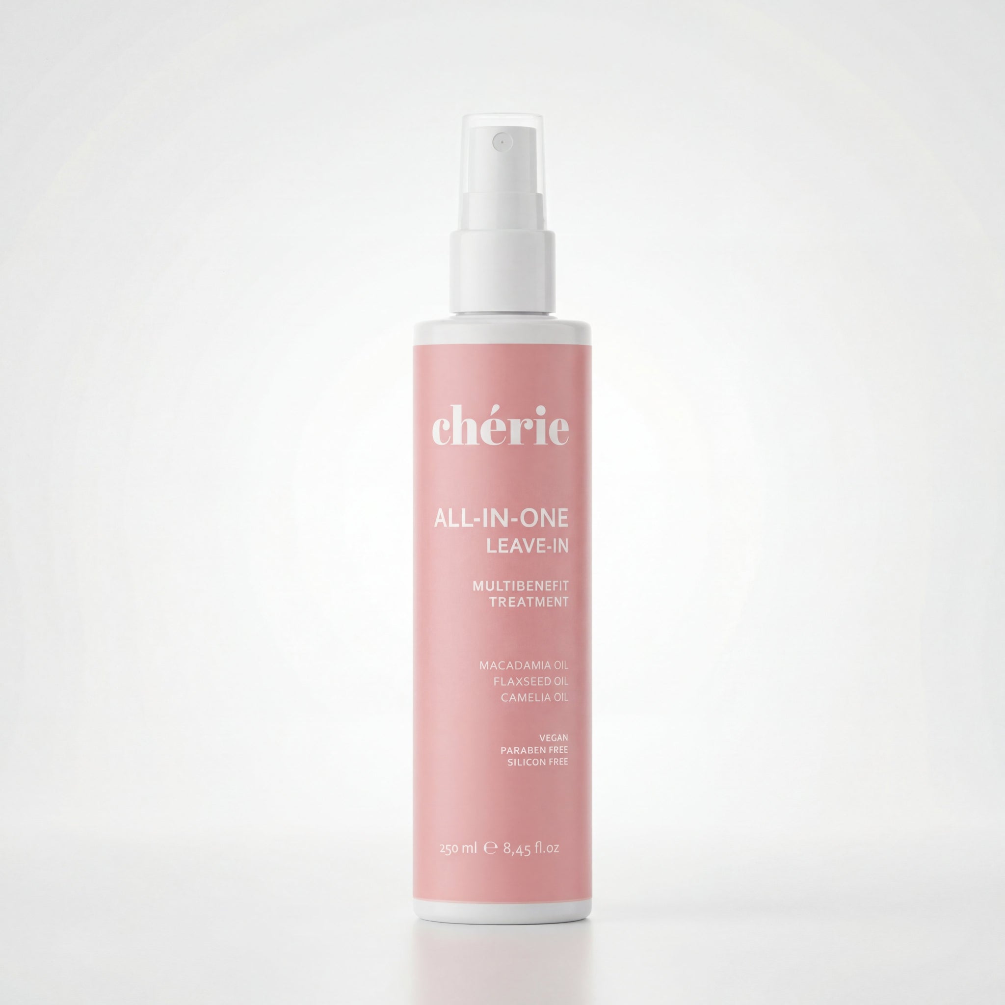 Chérie all-in-one leave-in conditioner heat protection 250ml bottle